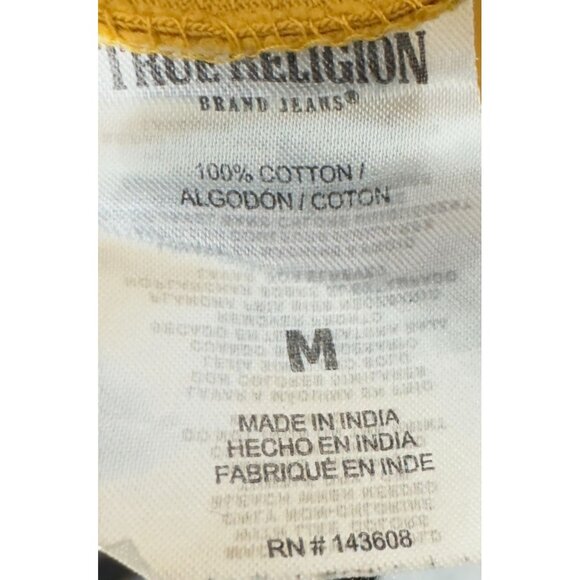 True Religion Gold Graphic T-Shirt Kids M 100% Cotton Casual Short Sleeve - Picture 5 of 9